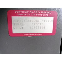 Screw compressor  WORTHINGTON - CREYSSENSAC, 882 m³/h